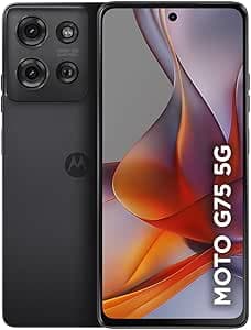 Imagem da oferta Smartphone Motorola Moto g75 5G - 256GB 16GB (8GB RAM+8GB Ram Boost) e 50MP Sony Lytia 600 Camera Moto AI Ultrarresistencia militar - Preto