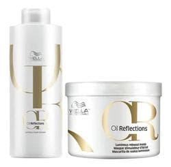 Imagem da oferta Kit Wella Oil Reflections - Sh 1l + Másc 500 Ml