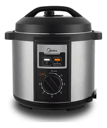 Imagem da oferta Panela De Pressão Elétrica 6 L Mecânica Inox Midea