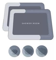 Imagem da oferta Kit 2 Tapetes Antiderrapante Magico Absorvente Banheiro