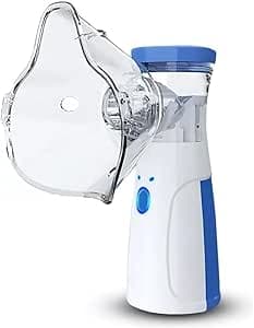 Imagem da oferta NOTYAZ Mini Nebulizador Inalador Vaporizador Portátil Ultrassônico Silencioso Premium