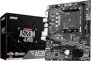 Imagem da oferta MSI PRO AMD A520 Micro ATX DDR4-SDRAM Placa-mãe