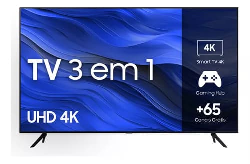 Imagem da oferta Samsung Smart Tv 58'' Uhd 4k 58cu7700 2023 Processador Crystal 4K
