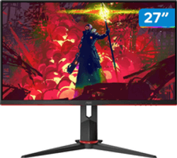 Imagem da oferta Monitor Gamer Aoc Hero 27" 165hz 1ms Ajuste De Altura 27g2s/bk
