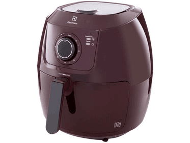 Imagem da oferta Fritadeira Elétrica sem Óleo/Air Fryer Electrolux - Family Efficient EAF51 Dark Red 5L com Timer