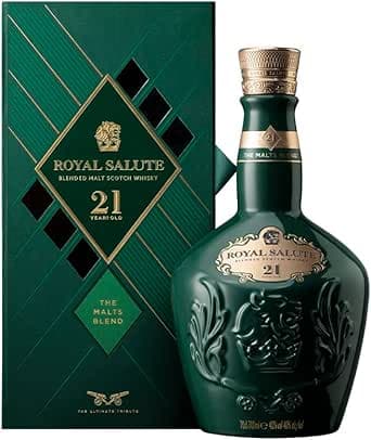 Imagem da oferta Whisky Escocês Blended 21 Anos Royal Salute The Malts Blend Garrafa 700ml