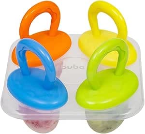 Imagem da oferta Forminha de Picolé Buba Divertidas Livres de BPA Infantil Cor:Amarelo