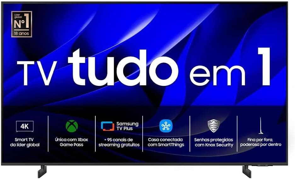 Imagem da oferta Samsung Smart Big TV 75" Crystal UHD 4K 75DU8000 - Painel Dynamic Crystal Color, Gaming Hub