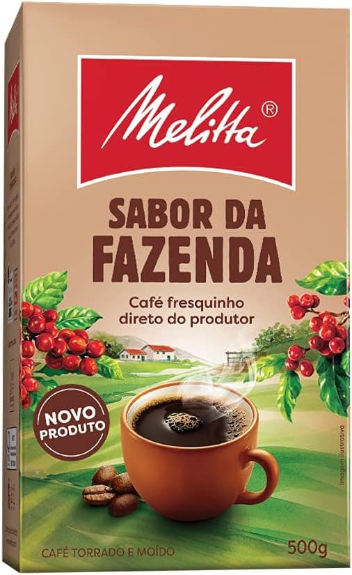 Imagem da oferta Café Tradicional Sabor da Fazenda Melitta Vácuo 500g