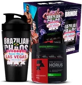 Imagem da oferta Promopack Hórus Invasão Vegas Pote 300g Sabor Mojito + Coqueteleira