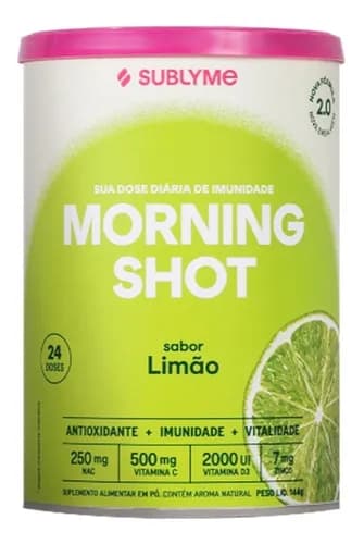 Imagem da oferta Morning Shot Limão 144g Sublyme