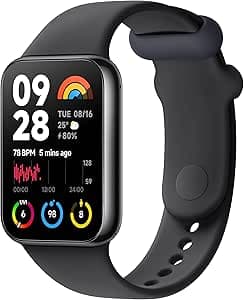 Imagem da oferta Xiaomi Mi Smart Band 8 Pro versão global (preto)