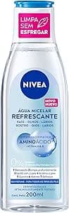 Imagem da oferta NIVEA Água Micelar Solução de Limpeza 7 em 1 200ml - Fórmula poderosa que oferece 7 benefícios de cuidado facial em um produto: limpa, hidrata, suaviza, tonifica, demaquila, acalma e refresca