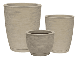 Imagem da oferta Kit 3 Vasos Para Plantas Decorativo Em Polietileno N1 N2 N3