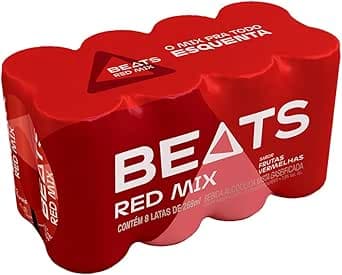Imagem da oferta Pack de Beats Red Mix 269ml, Lata, Caixa 8 Unidades