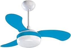 Imagem da oferta Ventisol Ventilador de Teto, Petit Premium, Azul, 220V