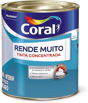 Imagem da oferta Rende Muito Branco Gelo 900ml - Coral