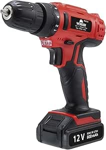 Imagem da oferta Worker Parafusadeira E Furadeira A Bateria Li-Ion 12V PFW 012 Sem Fio com Carregador Bivolt e Maleta com Kit De 13 Acessórios