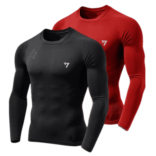 Imagem da oferta Kit 2 Camisetas Térmicas Masculina Segunda Pele Camisa Uv50