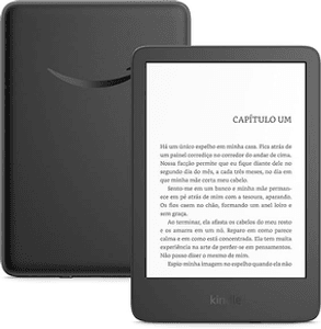 Imagem da oferta Novo Kindle (16 GB - modelo 2024) - Leve e compacto, com tela antirreflexo, trocas de página mais rápidas, luz frontal ajustável e bateria de longa duração - Cor Preta