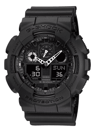 Imagem da oferta Relógio Casio G-shock Ga-2100-1adr Carbon Core Guard Cor Da Correia Preto Cor Do Bisel Preto/cinza Cor Do Fundo Preto
