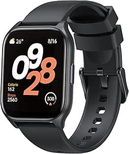 Imagem da oferta Relógio Inteligente Tranya ES10 1.83“ Tela HD Touch, IP68 à Prova d‘Água, Bateria de 7-10 Dias, Monitoramento Esportivo, Chamadas Bluetooth, Notificações, Smartwatch