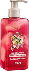 Imagem da oferta Creme Hidratante Corporal, Gel para o Corpo e Virilha Beijável Baba Soul - Frutas Vermelhas 280ml
