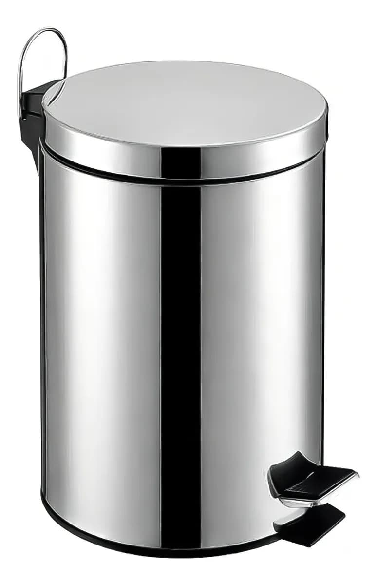 Imagem da oferta Lixeira Inox 3l Com Pedal Banheiro E Cozinha