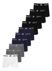 Imagem da oferta Kit 10 Cuecas Masculinas Boxer Microfibra Polo Wear Sortido