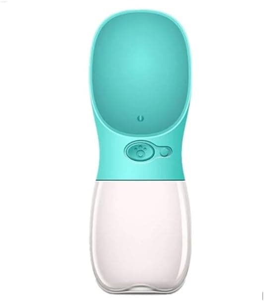 Imagem da oferta Bebedouro Pet Portátil e Automático para Água - 550ml COR AZUL