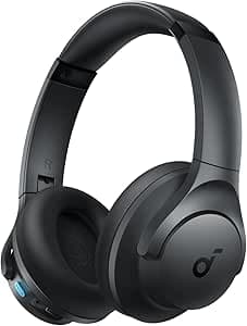 Imagem da oferta Soundcore Q11i da Anker Fone De Ouvido Bluetooth 5.3, Over-Ear Headphone, Graves Profundos, 60 Horas de Autonomia, Áudio Hi-Res, Almofadas Destacáveis, Conexão Multiponto, Cinza