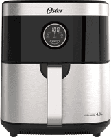 Imagem da oferta Fritadeira Oster Sem Óleo 2 Em 1 Black, 4,8l, 220v, Inox/preto, 1500w, Ofrt660