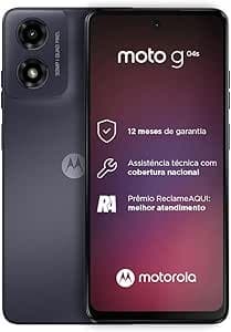 Imagem da oferta Smartphone Motorola Moto G04s - 128GB 4GB RAM + 4GB RAM Boost Camera 16MP com Moto AI sensor FPS lateral Grafite