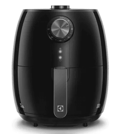 Imagem da oferta Fritadeira Elétrica Airfryer Sem Óleo Electrolux 3,2L Cesto Removível Preta Com Timer 1400W Eaf15 Efficient Por Rita Lobo 110v