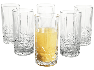Imagem da oferta Jogo De Copos De Vidro 350ml 6 Peças Haus - Pavillion