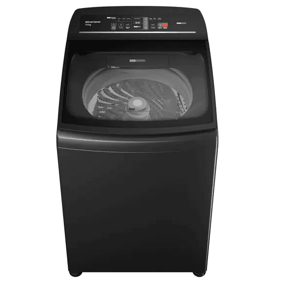 Imagem da oferta Lavadora de Roupas Brastemp 15kg Cesto Inox 4 Programas de Lavagem Cinza BWT15A9
