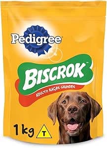 Imagem da oferta PEDIGREE Biscoito Pedigree Biscrok Para Cães Adultos Raças Grandes 1 Kg