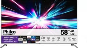 Imagem da oferta Smart Tv Philco Ptv58g7ur2csbl 58'' 4k Led Dolby Audio Hdr10