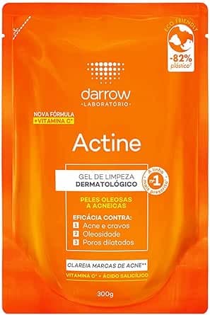 Imagem da oferta Darrow Actine Gel De Limpeza Refil 300g, Cor: Laranja, Número Itens:1