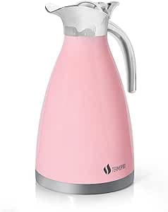 Imagem da oferta Jarra Térmica Grécia Aço Inox Rosa 1,5L Termopro