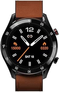Imagem da oferta PHILCO Smartwatch Hit Wear PSW02PM Bluetooth Display 1,28" Preto/Marrom Bivolt, Caixa de 45mm