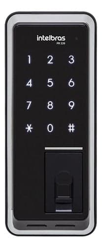 Imagem da oferta Fechadura De Sobrepor Digital E Senha Com Biometria Fr 220 Intelbras