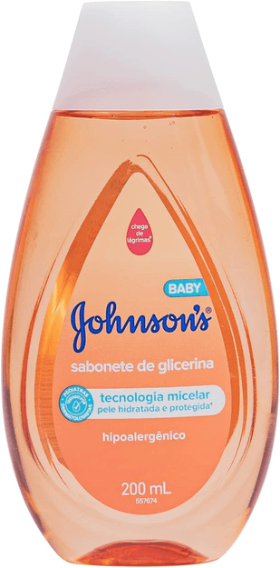 Imagem da oferta Johnson's Baby Sabonete Líquido Glicerina Da Cabeça Aos Pés, 200ml