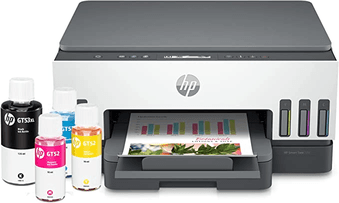 Imagem da oferta Impressora Multifuncional HP Smart Tank 724 Tinta Continua Cor Wi-Fi Scanner Duplex (2G9Q2A), Cor: Branco, Tamanho:Médio