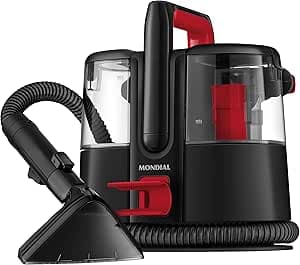 Imagem da oferta Extratora E Higienizadora Portátil Deep Cleaner I, Mondial, Preto/vermelho, 1650w, 110v - Exp-01-r