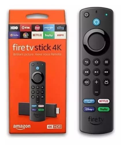 Imagem da oferta Amazon Fire Tv Stick 4k 8gb Preto Com 1.5gb De Memória Ram