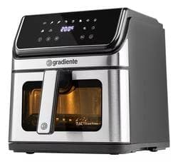 Imagem da oferta Fritadeira Eletrica Sem Óleo Airfryer 7,6 Litros Grand Prime Gradiente Cesto Removível Inox Com Timer 127V