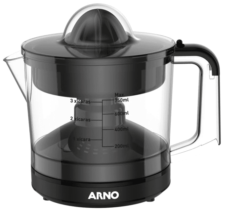 Imagem da oferta Espremedor de frutas Suco Arno Express 0,75L Vermelho 127V