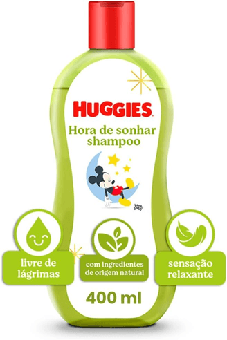 Imagem da oferta Huggies Shampoo Infantil Huggies Chá De Camomila - 400ml