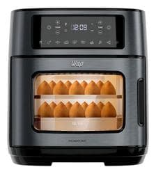 Imagem da oferta Fritadeira Elétrica Air Fryer Oven Black INOX WAP WAOD2 12 Litros 4 em 1 Porta com Abertura Lateral e Removível 1800W 127V